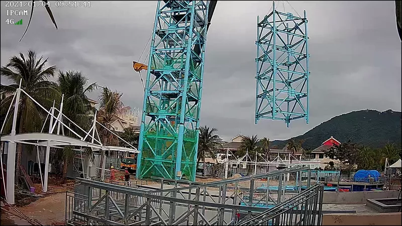 三亚市亚龙湾蹦极塔